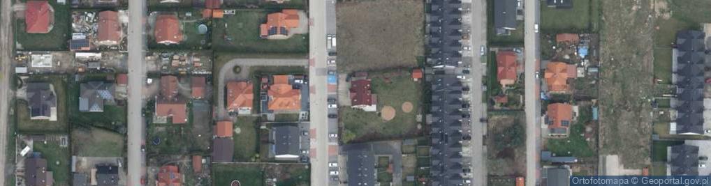Zdjęcie satelitarne Kaktusowa ul.
