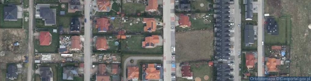 Zdjęcie satelitarne Kaktusowa ul.