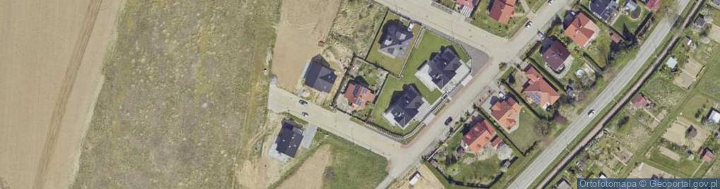 Zdjęcie satelitarne Kalinowa ul.