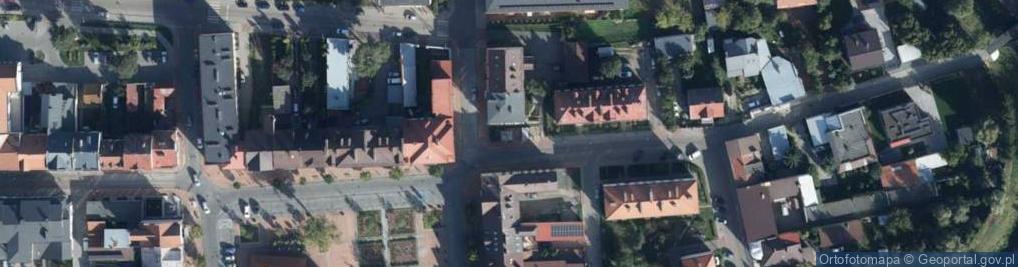 Zdjęcie satelitarne Kacza ul.