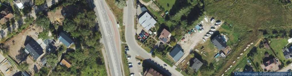 Zdjęcie satelitarne Kasztanowa ul.