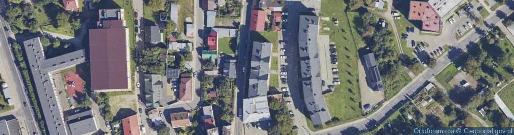 Zdjęcie satelitarne Kadłubka Wincentego, bp. ul.