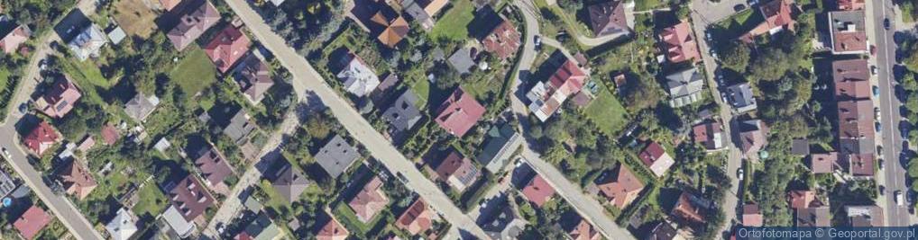 Zdjęcie satelitarne Kazanowska ul.