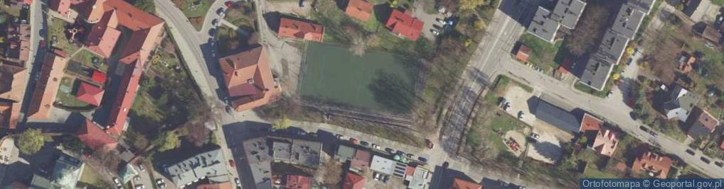 Zdjęcie satelitarne Kazimierzowska ul.