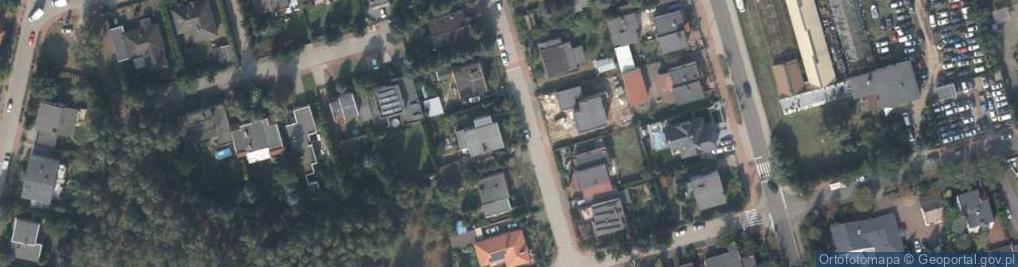 Zdjęcie satelitarne Kasztanowa ul.