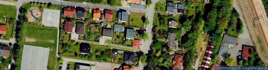 Zdjęcie satelitarne Katowicka ul.