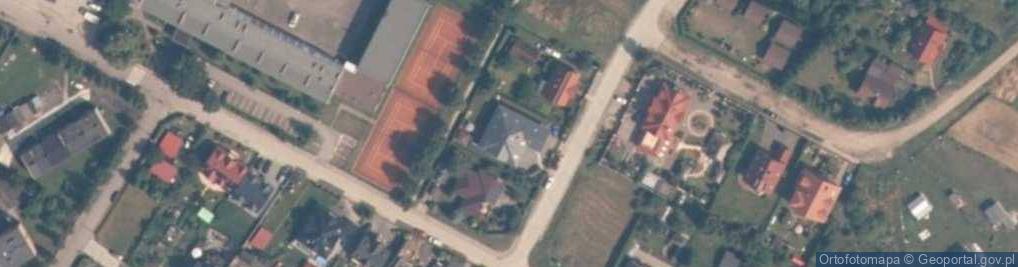Zdjęcie satelitarne Kaprów ul.