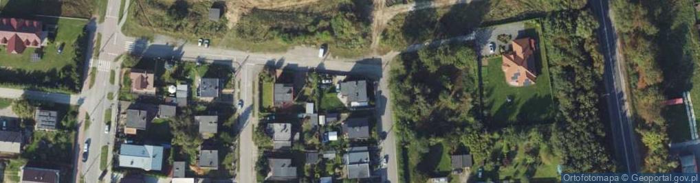 Zdjęcie satelitarne Kasztanowa ul.