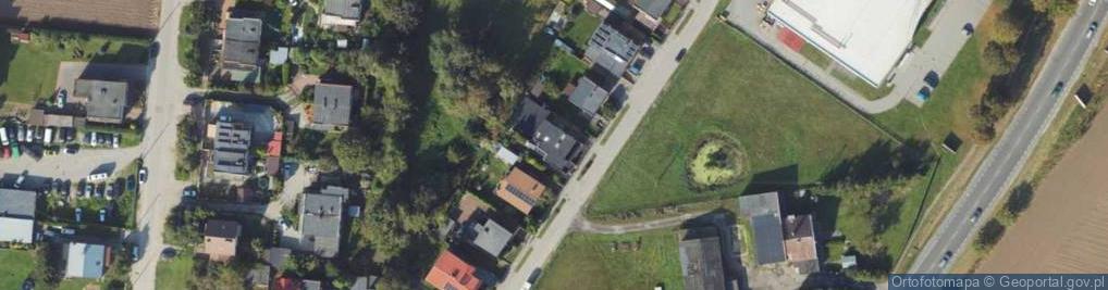 Zdjęcie satelitarne Kasztanowa ul.
