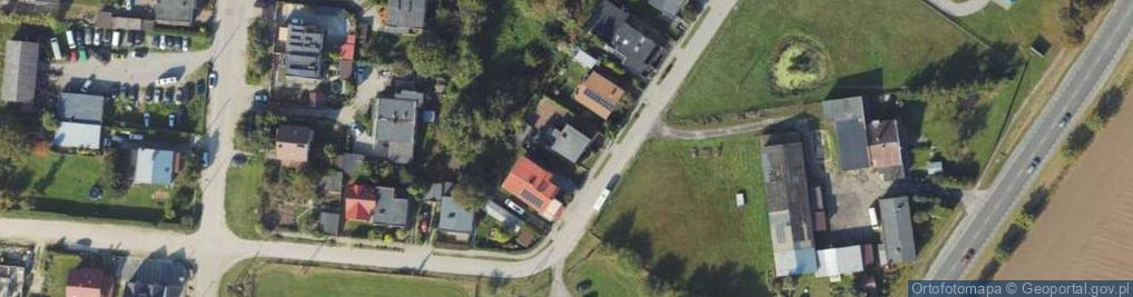 Zdjęcie satelitarne Kasztanowa ul.