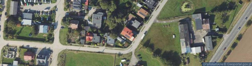 Zdjęcie satelitarne Kasztanowa ul.