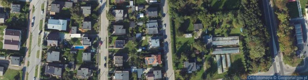 Zdjęcie satelitarne Kasztanowa ul.