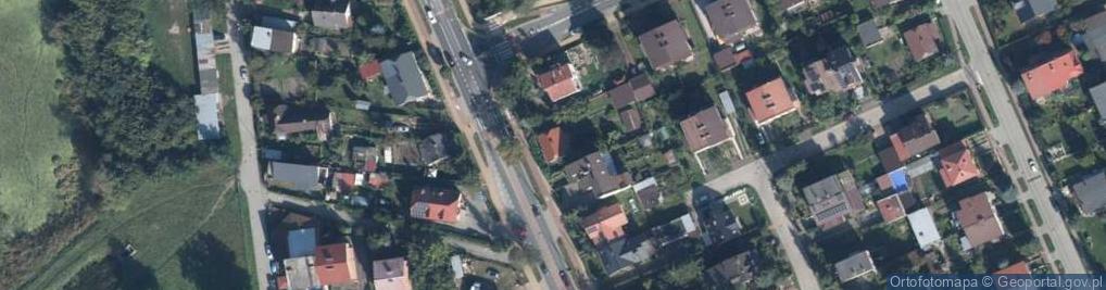 Zdjęcie satelitarne Kazimierska ul.