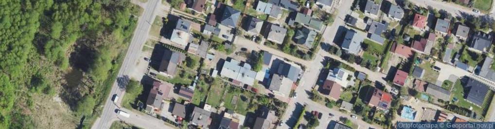Zdjęcie satelitarne Kasztanowa ul.