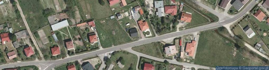 Zdjęcie satelitarne Kaczyłów ul.