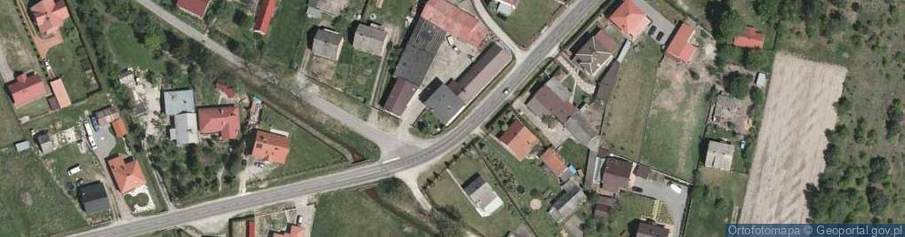 Zdjęcie satelitarne Kaczyłów ul.