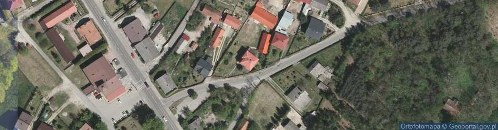 Zdjęcie satelitarne Kaczyłów ul.