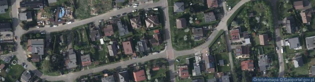 Zdjęcie satelitarne Kasztanowa ul.
