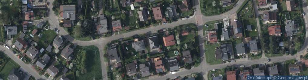 Zdjęcie satelitarne Kasztanowa ul.