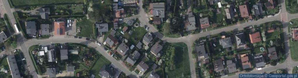 Zdjęcie satelitarne Kasztanowa ul.