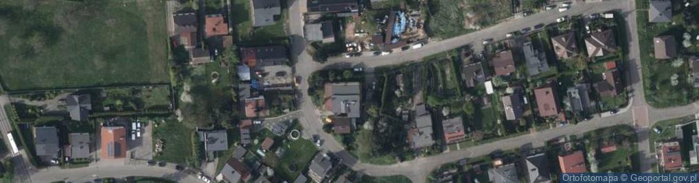 Zdjęcie satelitarne Kasztanowa ul.