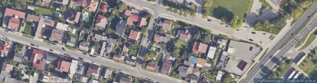 Zdjęcie satelitarne Kacza ul.