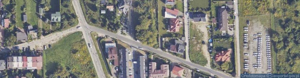 Zdjęcie satelitarne Kapturska ul.