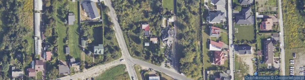 Zdjęcie satelitarne Kapturska ul.