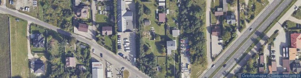 Zdjęcie satelitarne Kapturska ul.