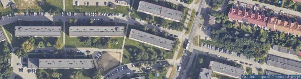 Zdjęcie satelitarne Kasandry ul.