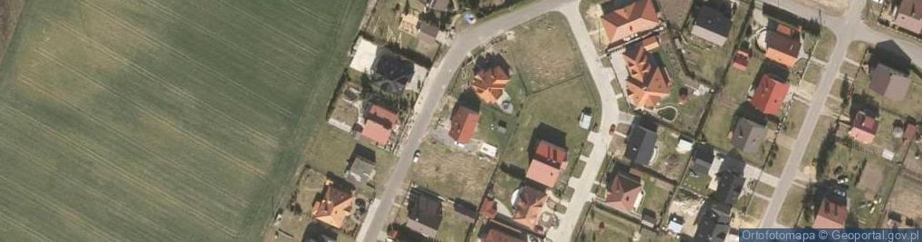 Zdjęcie satelitarne Kasztanowa ul.
