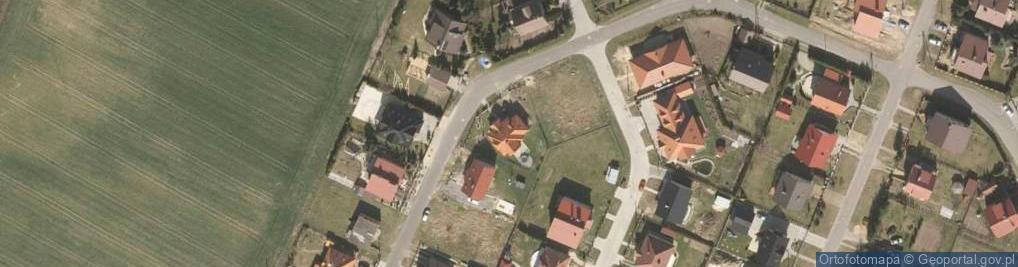 Zdjęcie satelitarne Kasztanowa ul.