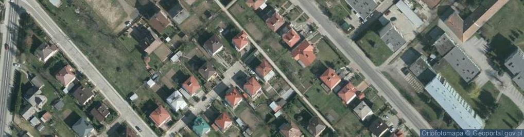 Zdjęcie satelitarne Kasztanowa ul.