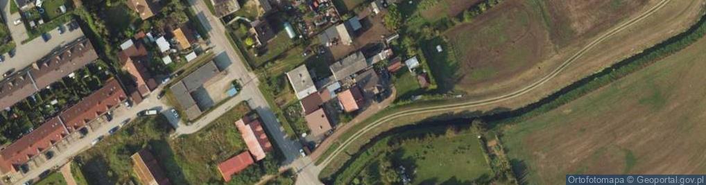 Zdjęcie satelitarne Kasztanowa ul.