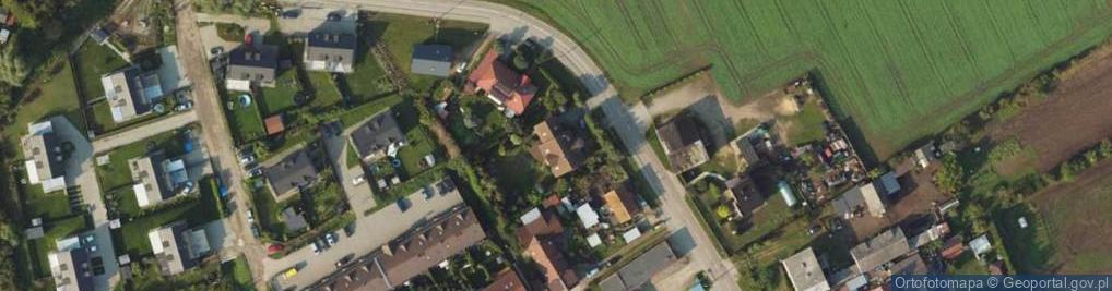 Zdjęcie satelitarne Kasztanowa ul.