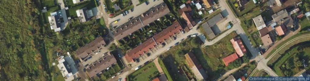 Zdjęcie satelitarne Kasztanowa ul.
