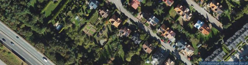 Zdjęcie satelitarne Kasztanowa ul.
