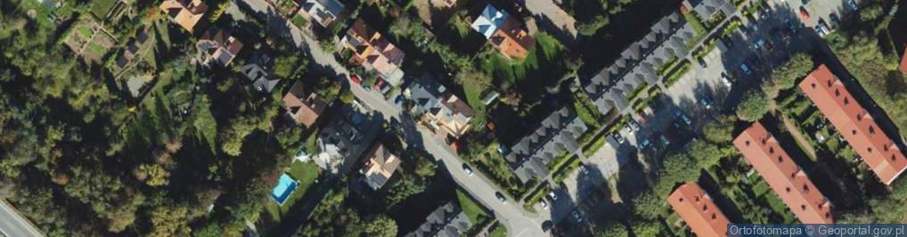 Zdjęcie satelitarne Kasztanowa ul.
