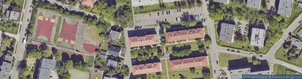 Zdjęcie satelitarne Kamienna ul.