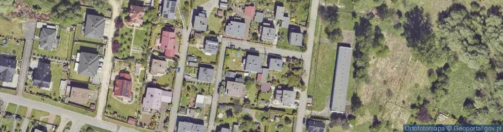 Zdjęcie satelitarne Kasztanowa ul.