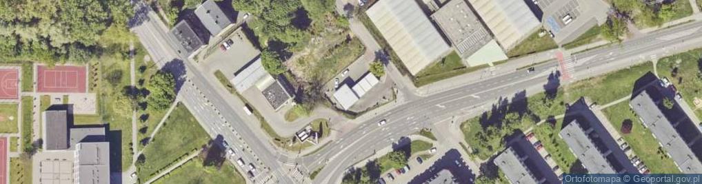 Zdjęcie satelitarne Kazimierza ul.