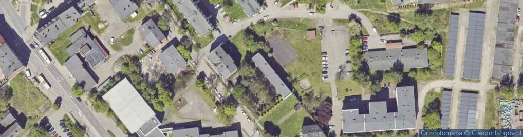 Zdjęcie satelitarne Kazimierza ul.