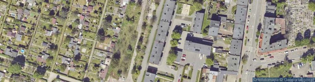 Zdjęcie satelitarne Kałusa Wawrzyna ul.
