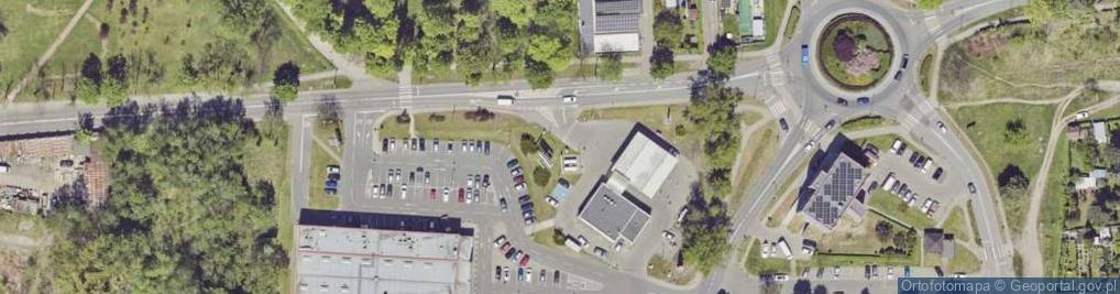 Zdjęcie satelitarne Katowicka ul.