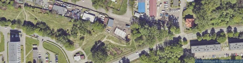 Zdjęcie satelitarne Katowicka ul.
