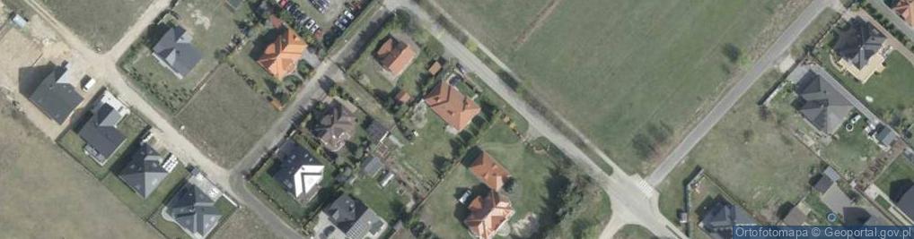 Zdjęcie satelitarne Kasztanowa ul.