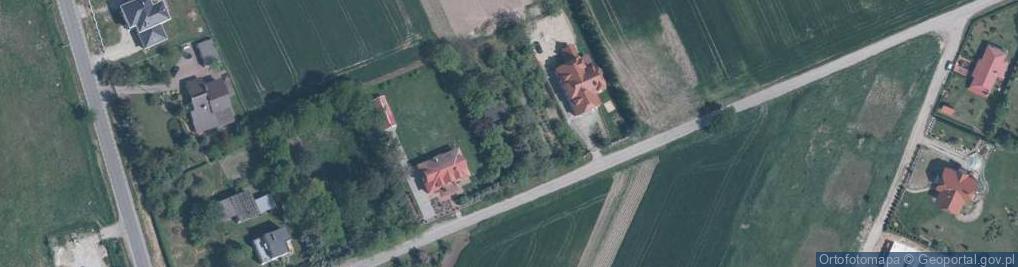 Zdjęcie satelitarne Kasztanowa ul.