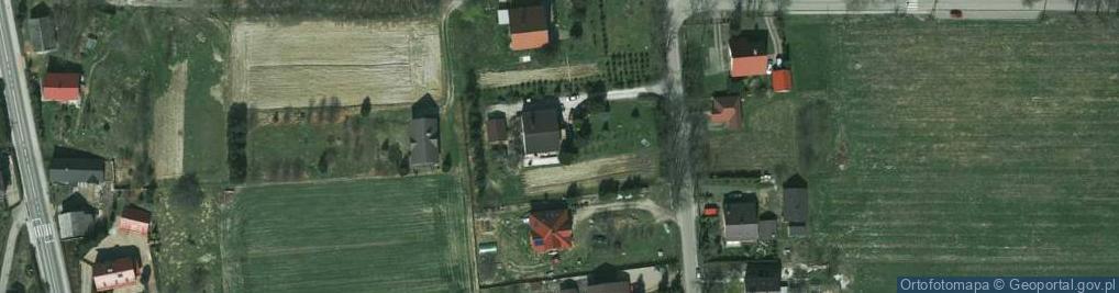 Zdjęcie satelitarne Kasztanowa ul.