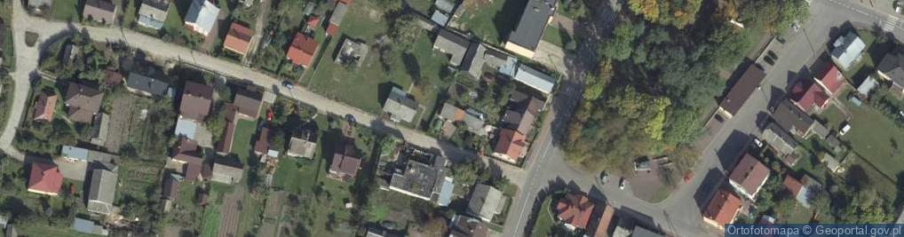 Zdjęcie satelitarne Kątek ul.