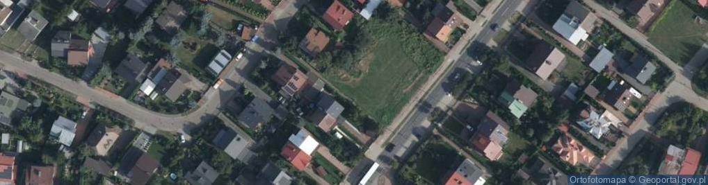 Zdjęcie satelitarne Kasztanowa ul.